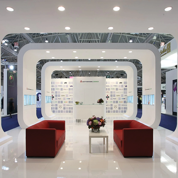 Cosmo Farma pharma exhibition stand